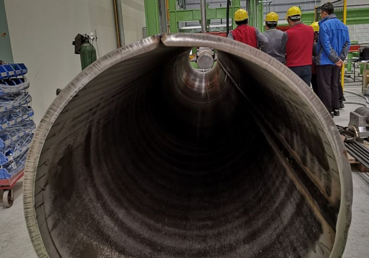 Sistema de producción de tuberías
