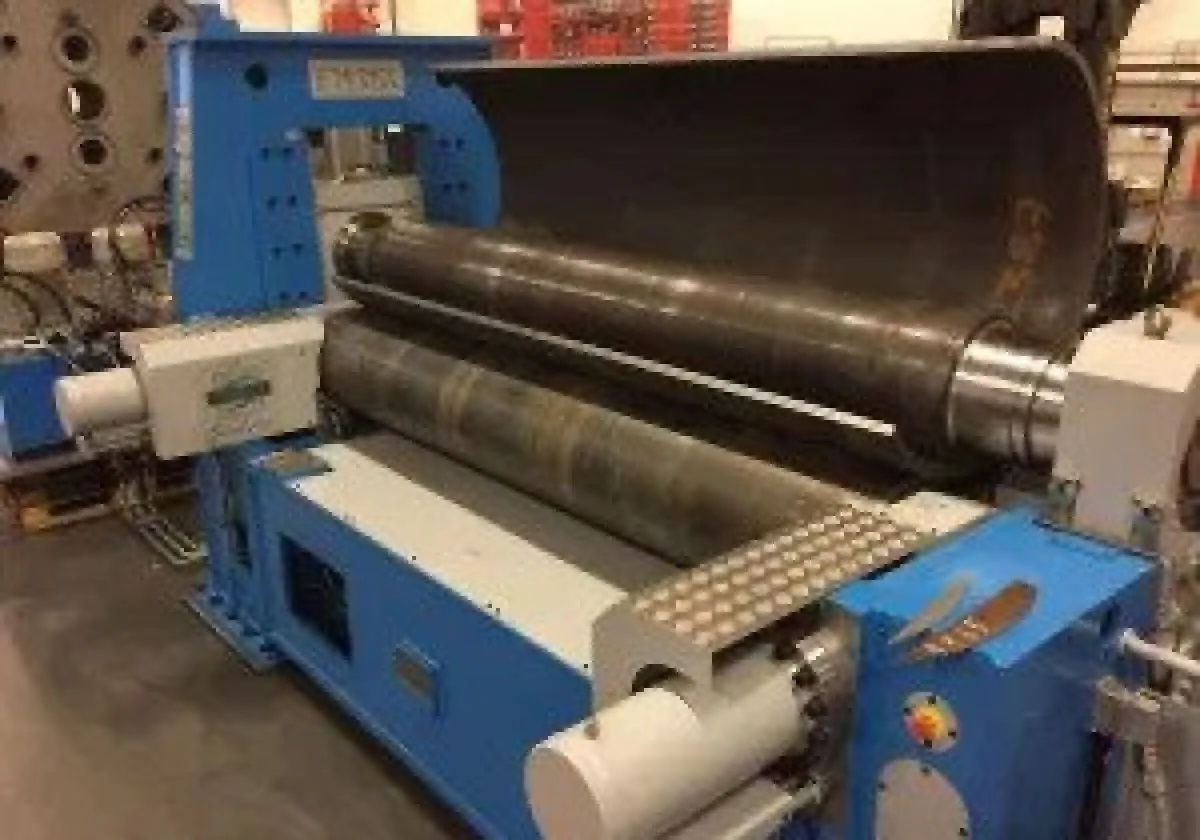 La roladora de 3 rodillos e79 3155 ha sido probada con éxito