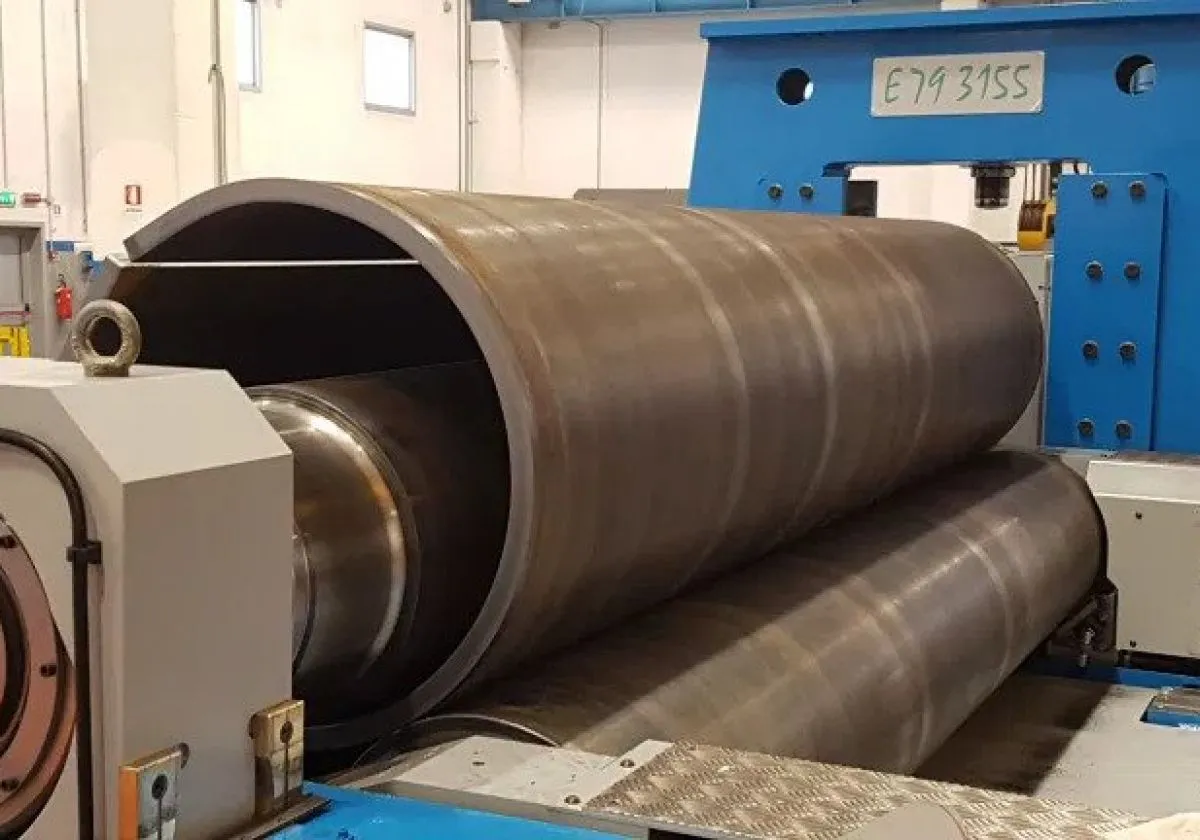 La roladora de 3 rodillos e79 3155 ha sido probada con éxito