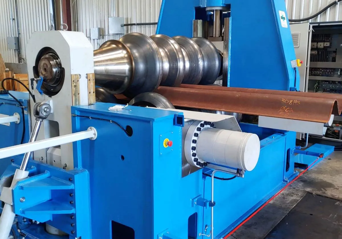 Variable geometry plate bending