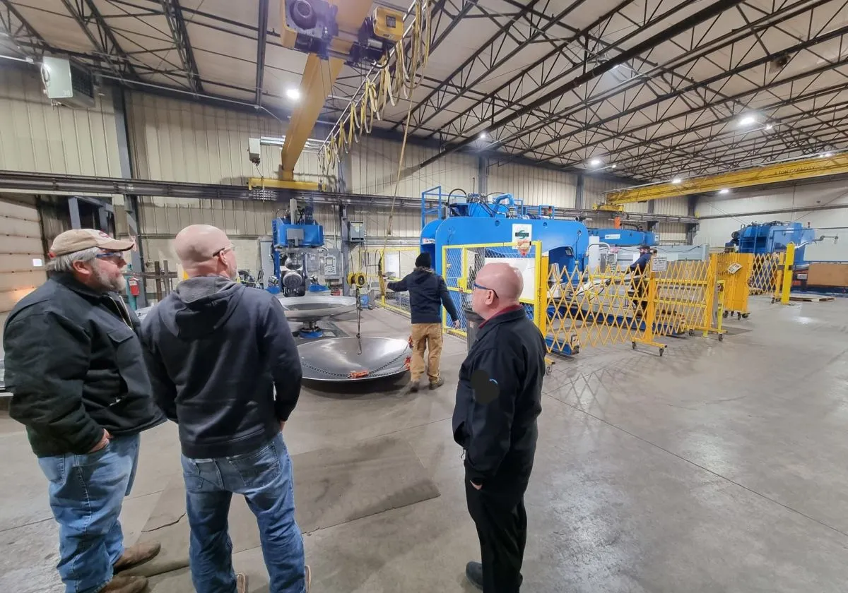 Bordatrici in lavorazione