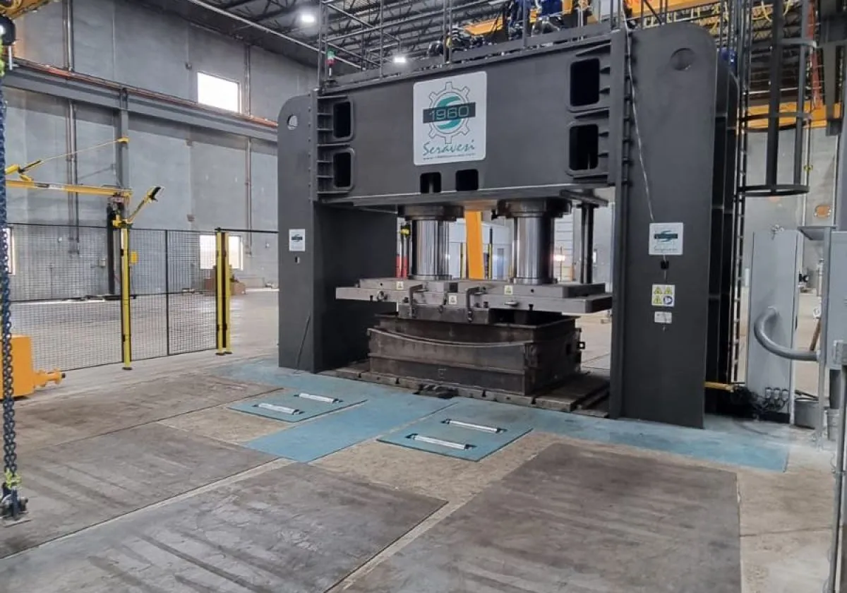 Piacevole visita a Maguire per vedere le nostre macchine completamente installate