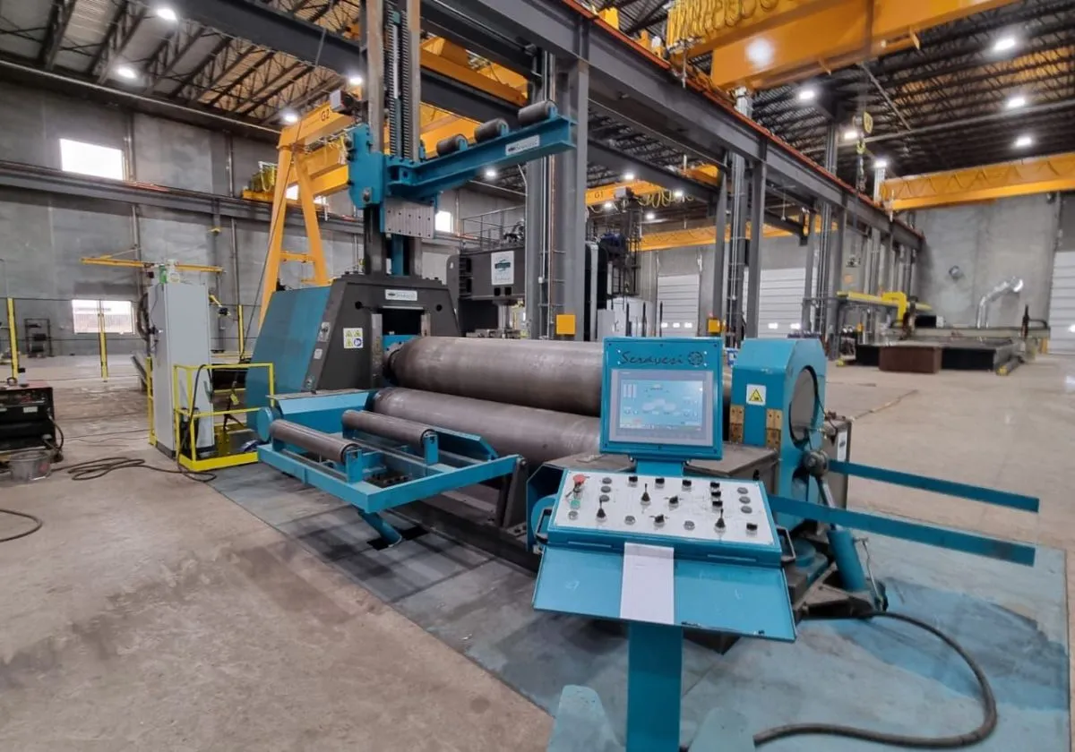 Piacevole visita a Maguire per vedere le nostre macchine completamente installate