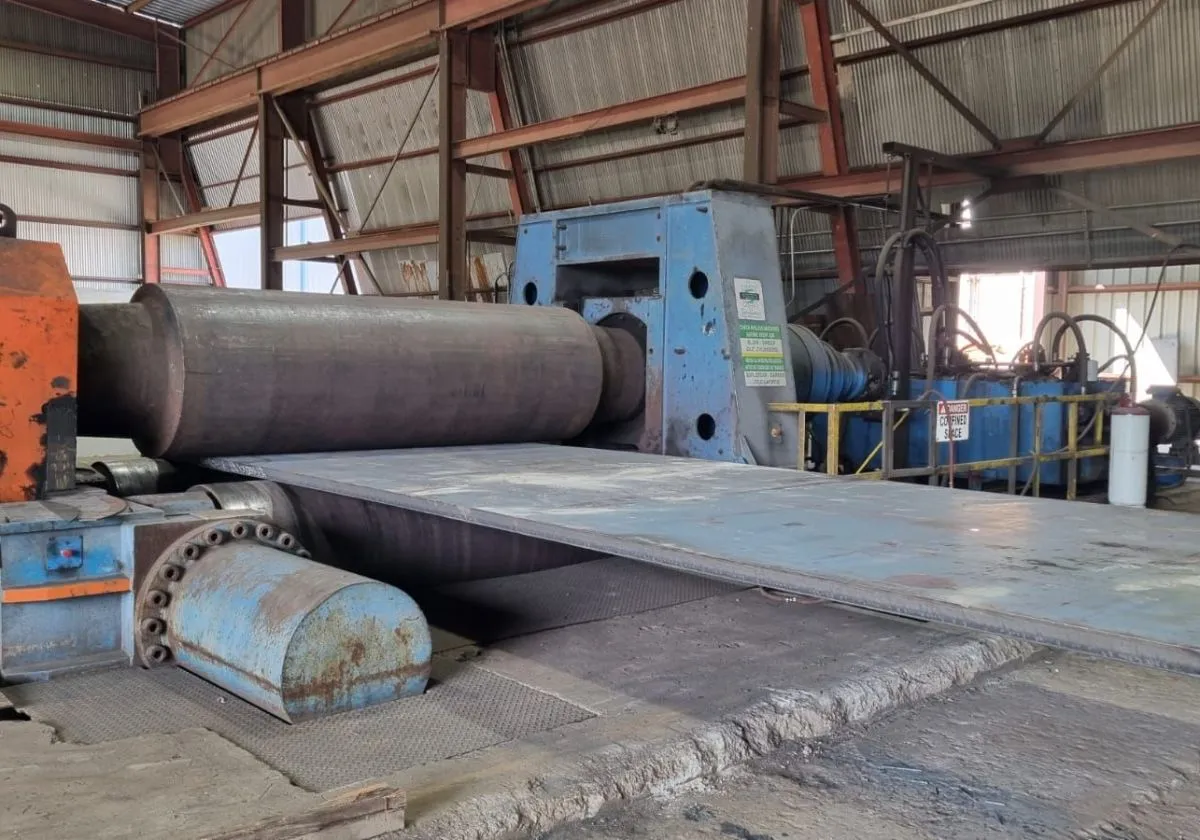 La nostra E79-S a Houston presso American Alloy Steel Inc.