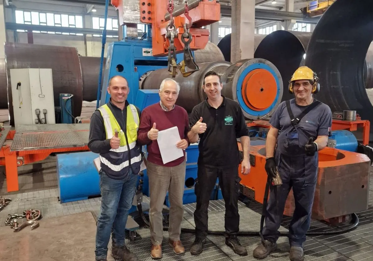 Le nostre Calandre presso il nostro cliente storico PUGLIESE INDUSTRIA MECCANICA S.R.L.