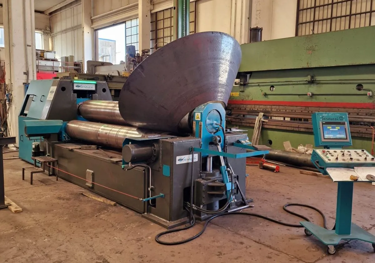 Facilità nella Calandratura dei Coni con 1960 Seravesi