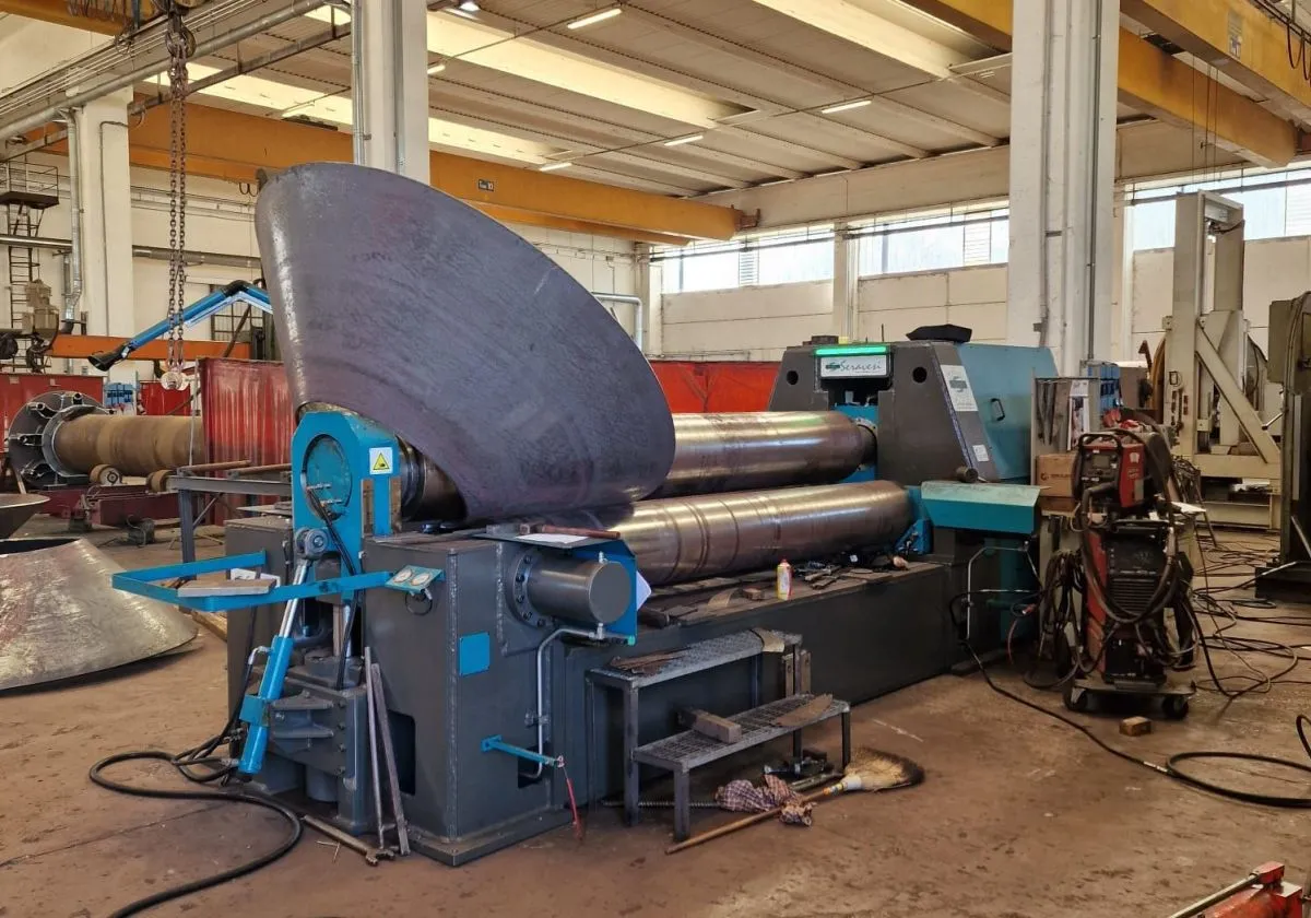 Facilità nella Calandratura dei Coni con 1960 Seravesi