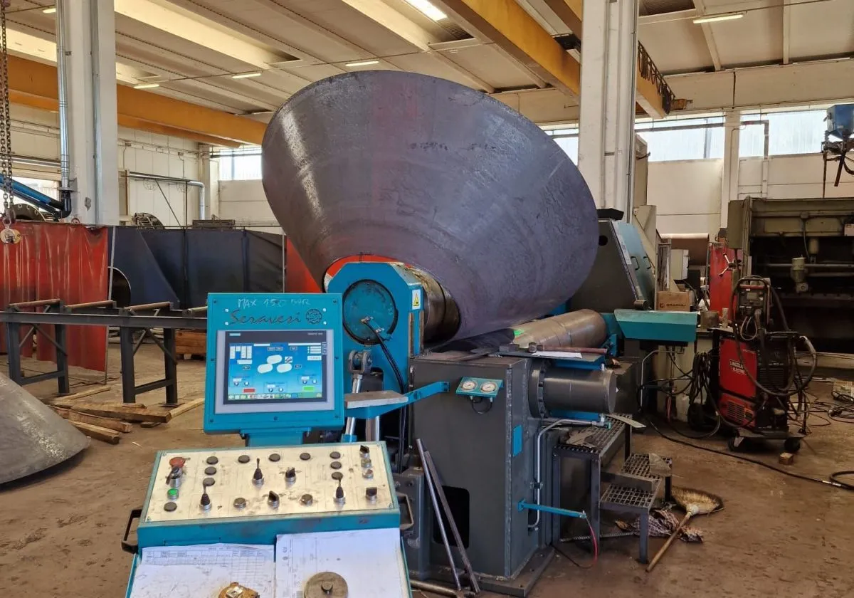 Facilità nella Calandratura dei Coni con 1960 Seravesi