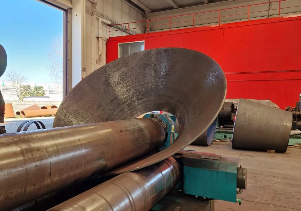 Facilità nella Calandratura dei Coni con 1960 Seravesi