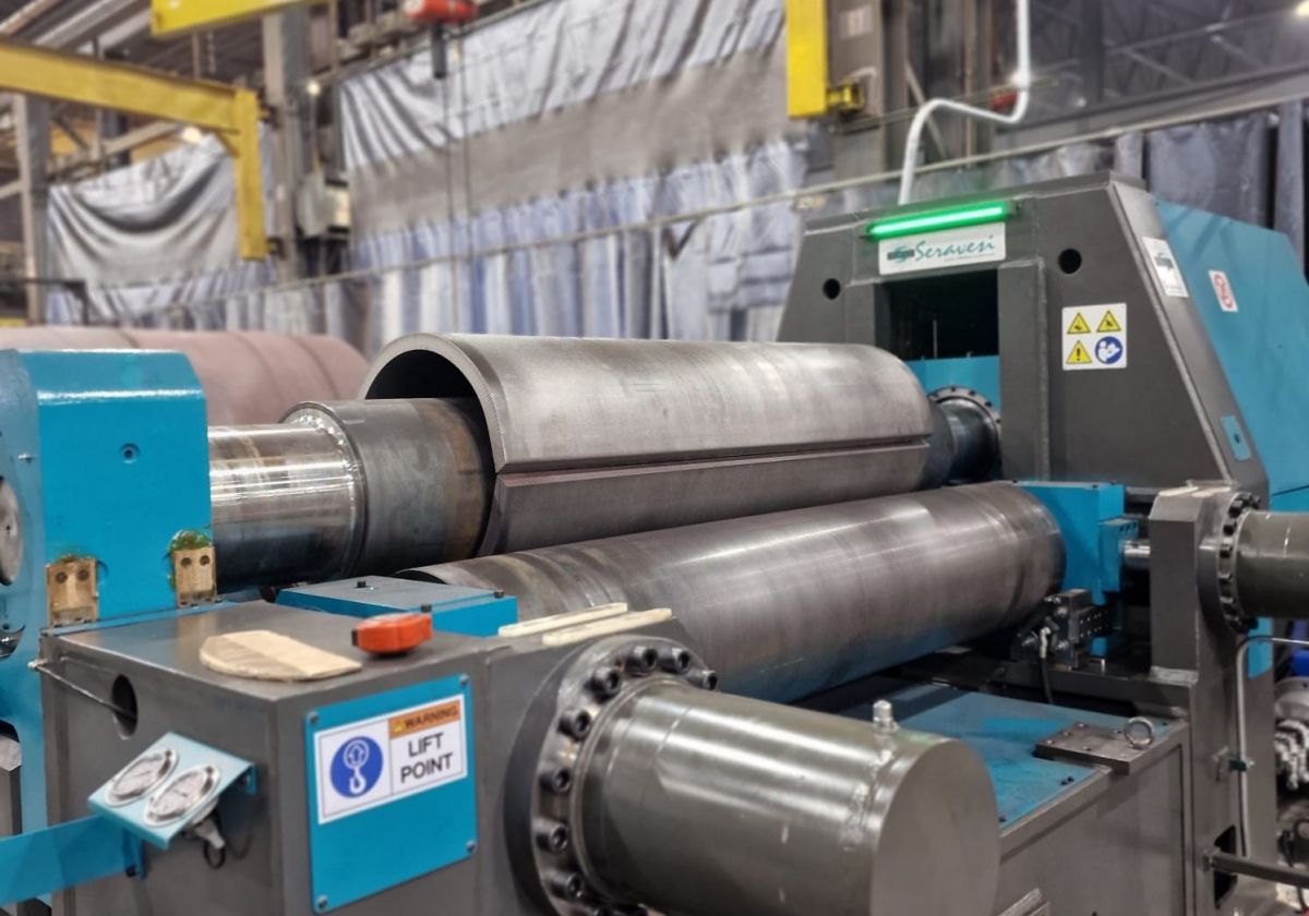 New Plate Roll Installation at Millerbernd in North America