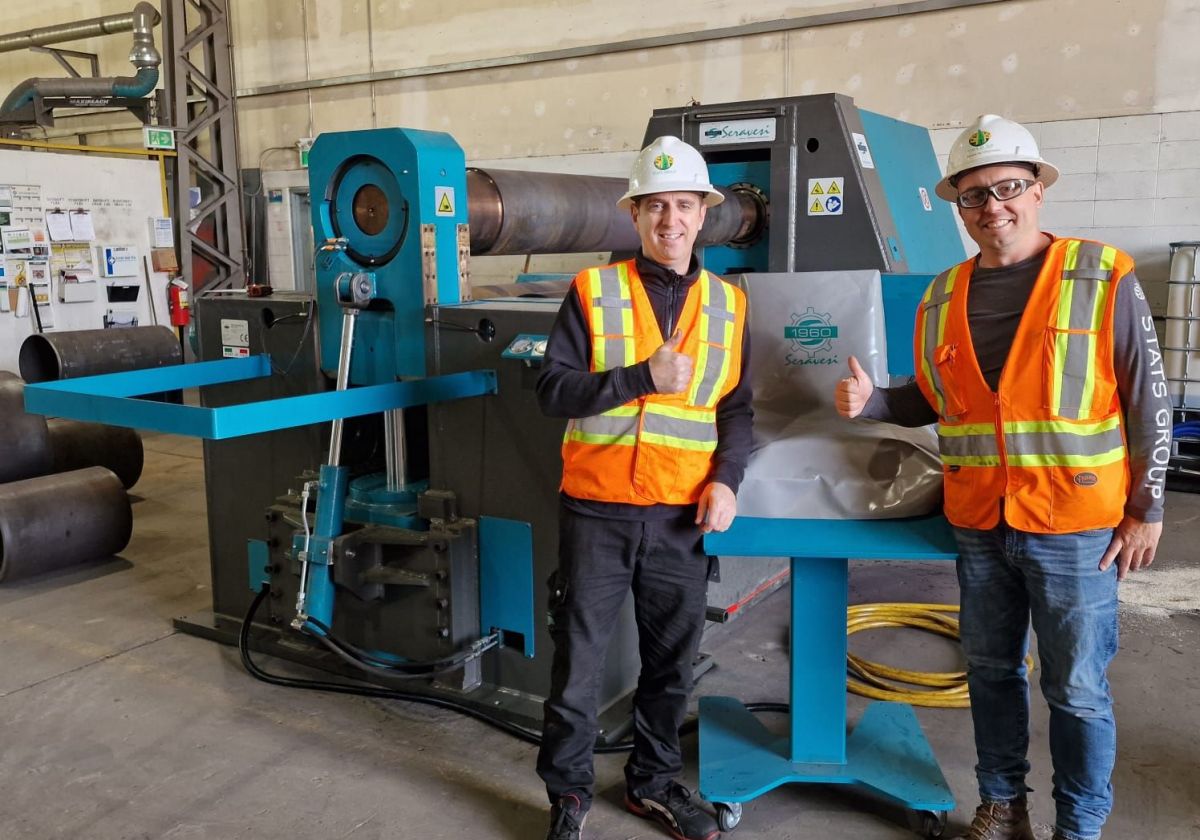 Successful Installation of the E79 2251-S Plate Roll in Canada