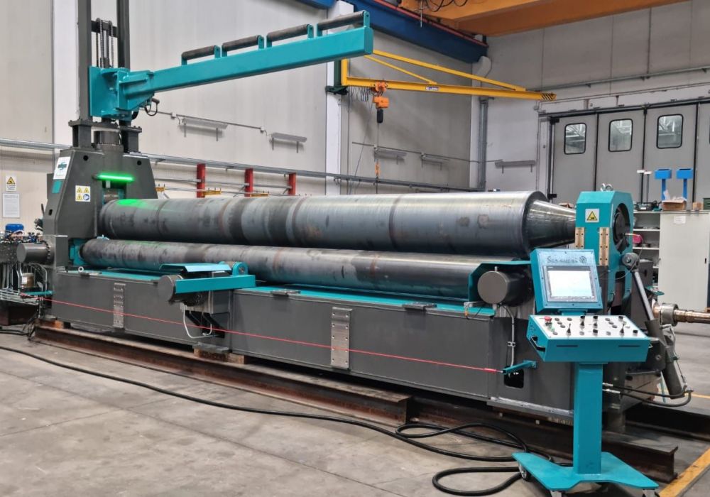 Nueva Roladora de Eje Variable de 6 Metros para Sidertaglio Calandratura S.r.l.