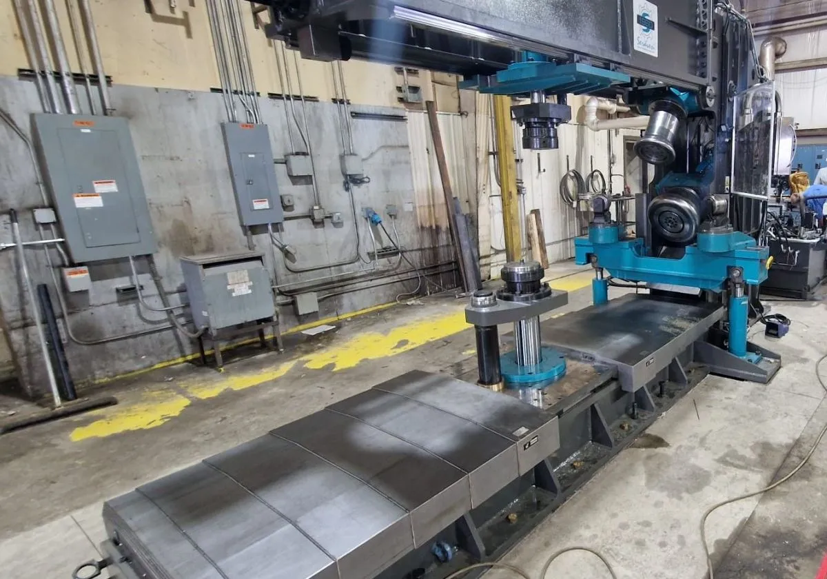 New CNC Flanging Machine Successfully Commissioned in the USA
