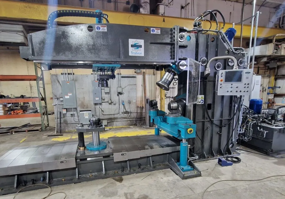 New CNC Flanging Machine Successfully Commissioned in the USA