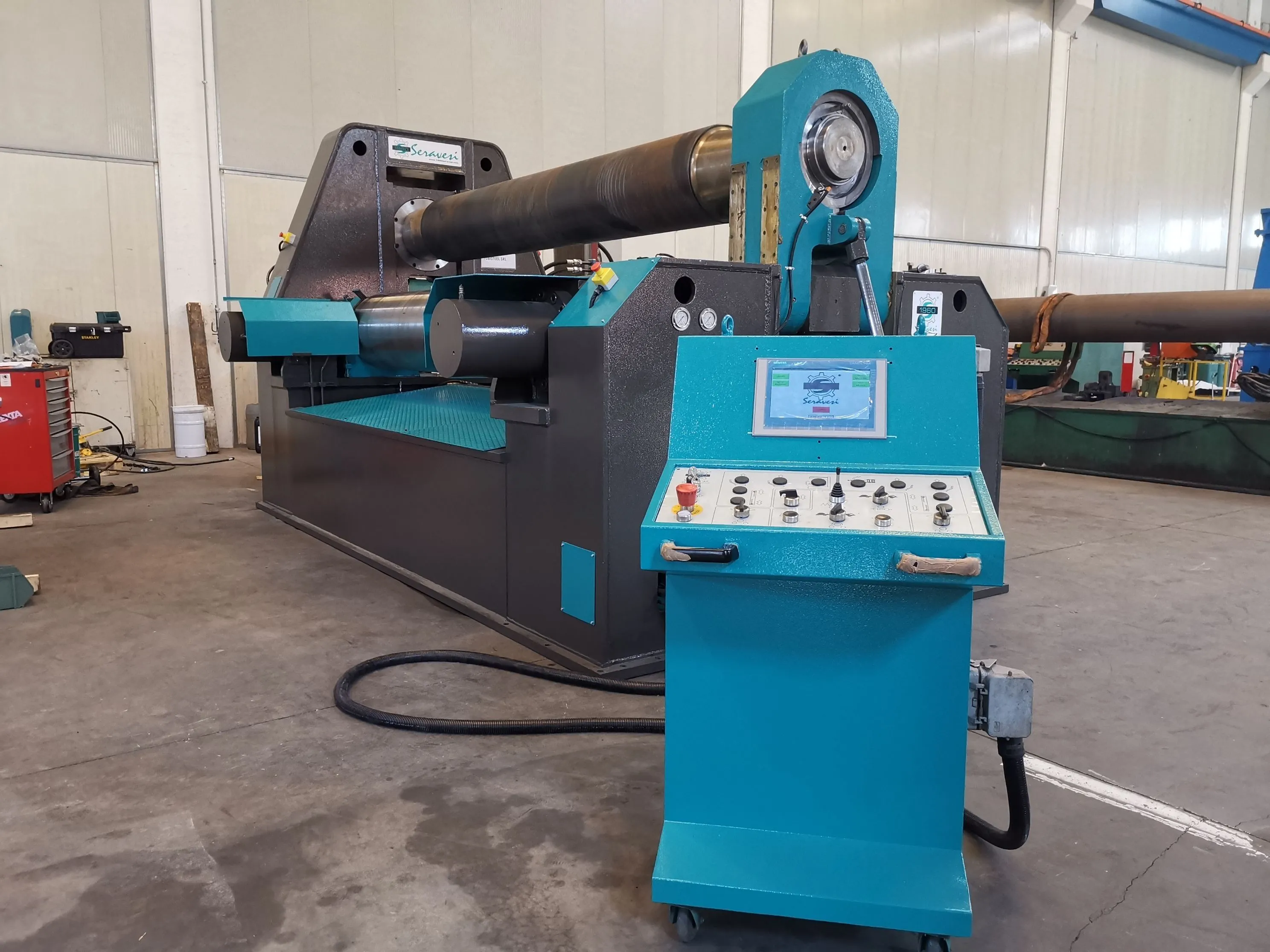 Roladora de placas, 1960 Seravesi