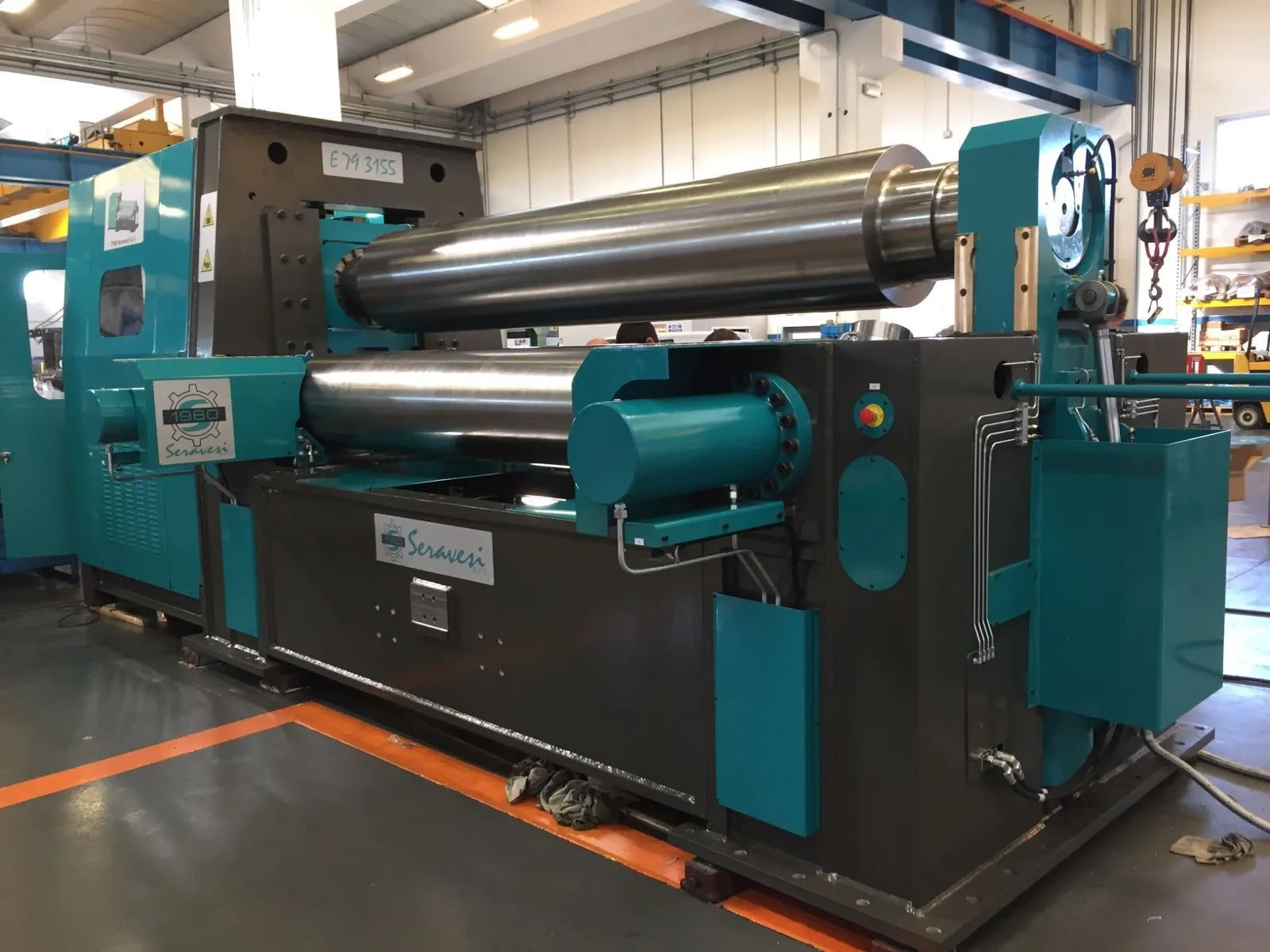 Calandra per lamiere, 1960 Seravesi