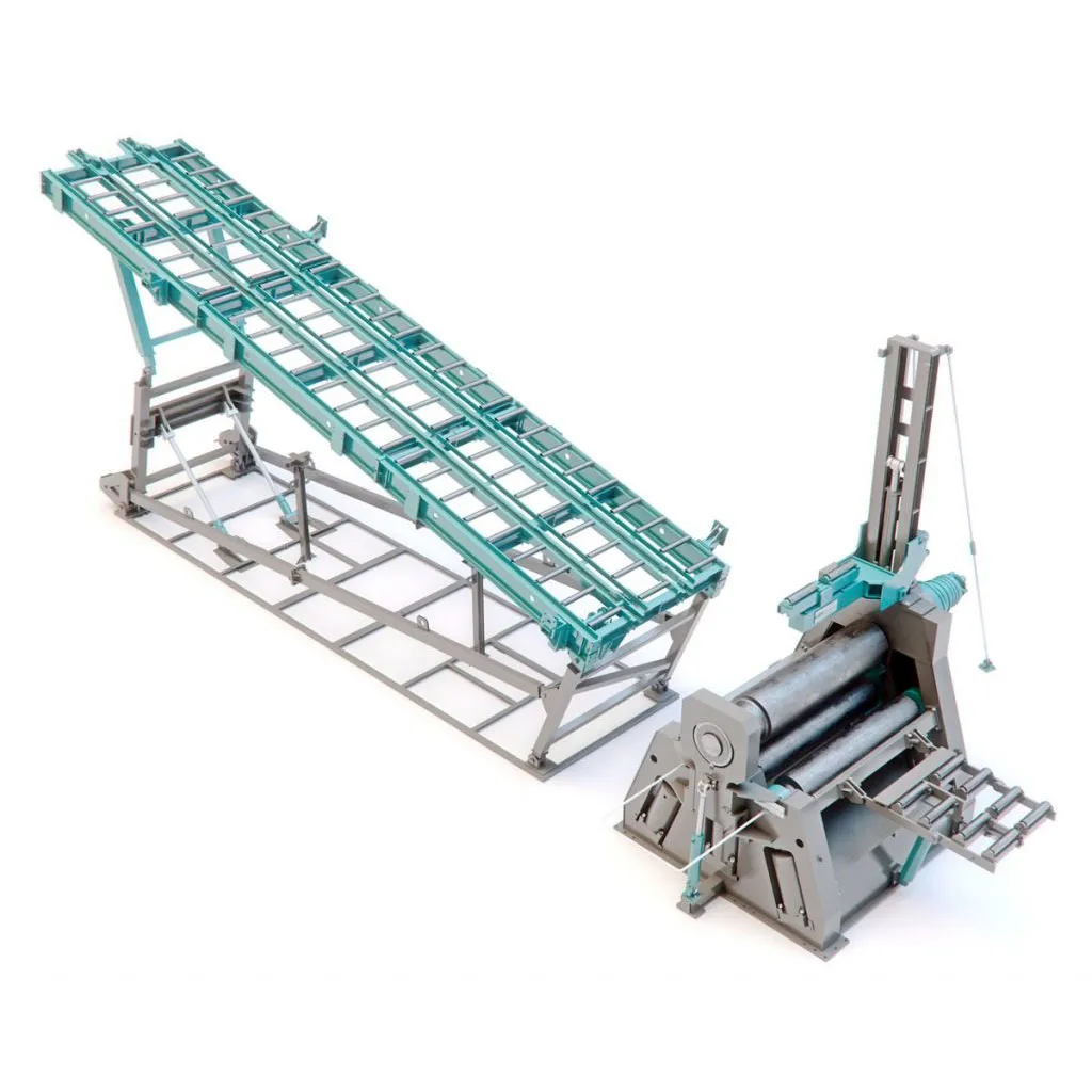 4 Rolls Plate Bending Machine